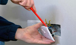 Electrical switch installation Electrical switch installation